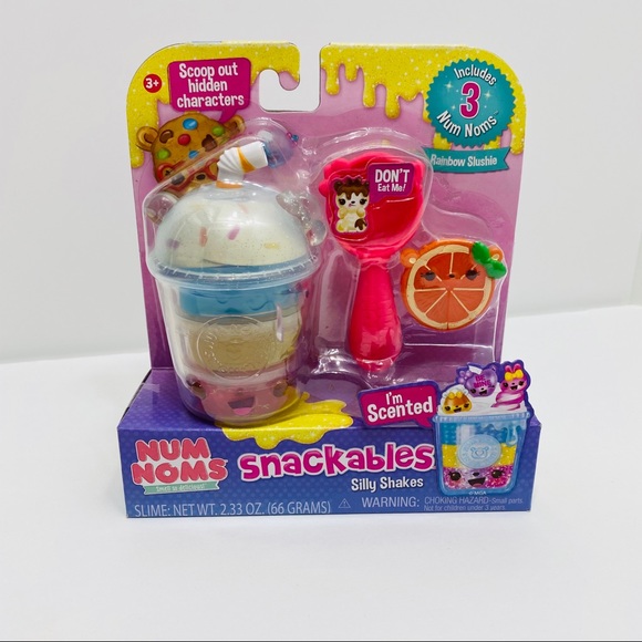 Num Noms Snackables Silly Shakes - Rainbow Slushie